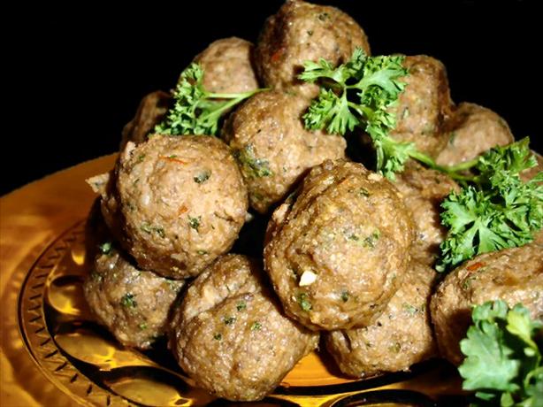 Baked Italian Meatballs. Photo by Sheri-BDB