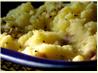Montreal Garlic Smashed Potatoes. Recipe by Marie