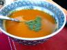 Moroccan Spiced Squash and Carrot Soup. Recipe by Miraklegirl