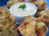 Shrimp-Eggplant Beignets With Remoulade Sauce