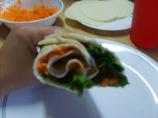Mustard wrap. Photo by Chef on the coast
