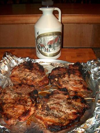 honey maple pork chops. Photo by Nat Da Brat
