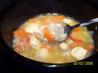 Homemade Chicken Noodle Soup. Recipe by Therese Crosby