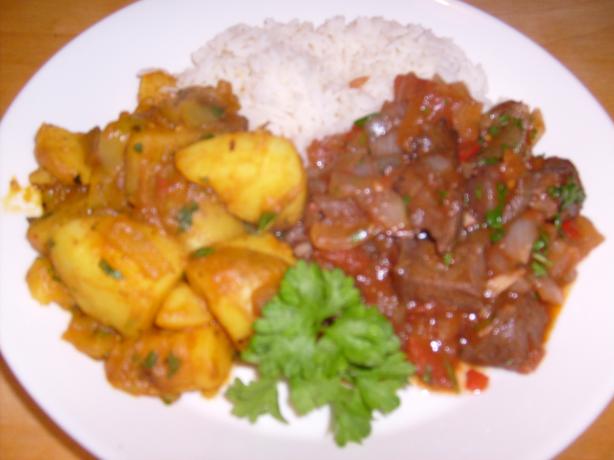Pot Roast with gravy - Indian style. Photo by Wobin