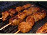 Tapas - Spicy Pork Skewers (pinchos Morunos)