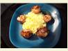 Tapas - Scallops in Saffron & Rioja Wine Sauce