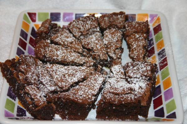 One Bowl Brownie Pie. Photo by my3beachbabes