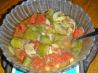 Guy's Veggie Soup (Not Vegetarian). Recipe by CASunshine