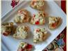 Artichoke and Crab Toasts
