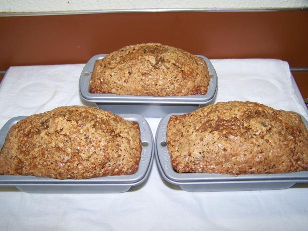 Brown Sugar Zucchini Bread. Photo by Chef PotPie