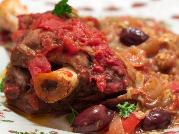 Artichoke and Lamb Shanks Crock Pot Dinner. Photo by Peter J
