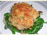 Parmesan Risotto Stuffed Portabellas