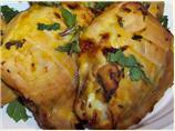 Grilled Chicken With a Mint and Yoghurt Sauce
