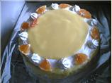 Lemon Layer Cake With Lemon Cream Frosting. Photo by Girl from India