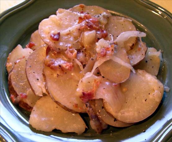 Hot German Potato Salad (Crock Pot). Photo by Mercy