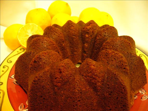 Rum-doused Lemon Poppy-Seed Cake. Photo by cookiedog