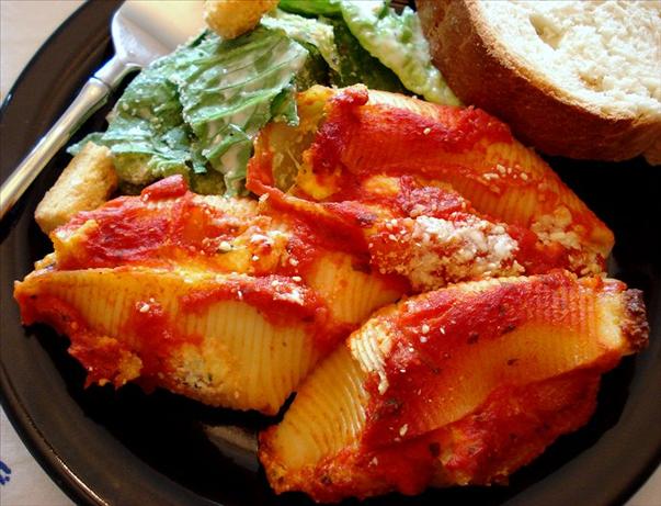 Cheese Stuffed Shells. Photo by Marg (CaymanDesigns)