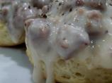 Sausage Gravy and Biscuits