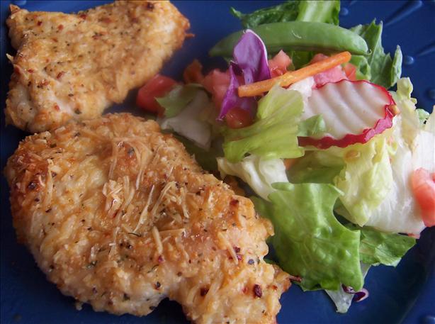 Easy Parmesan Garlic Chicken. Photo by Miss ~V~