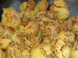 Garlic Smashed Potatoes