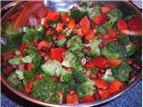 Broccoli, Peanut & Sweet Red Pepper Stir-fry