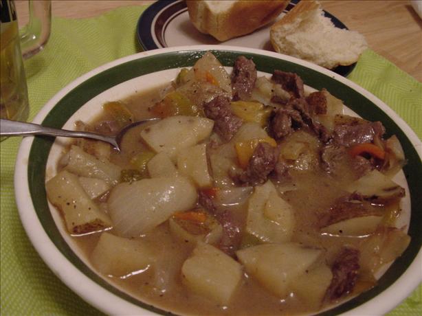 Solo Skillet Beef Stew. Photo by Bill Hilbrich