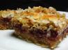Oatmeal Coconut Raspberry Bars. Recipe by veruca salt