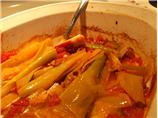 Tomato Braised Leeks