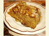 Fresh Apple Cake With Nut Topping