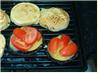 Portabella and Gouda Burger with Garlic Mayo