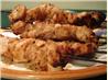 Peanut Butter Chicken Skewers