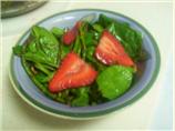 Spinach, Asparagus, and Strawberry Salad