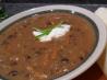 Brazilian Black Bean Soup. Recipe by Katha