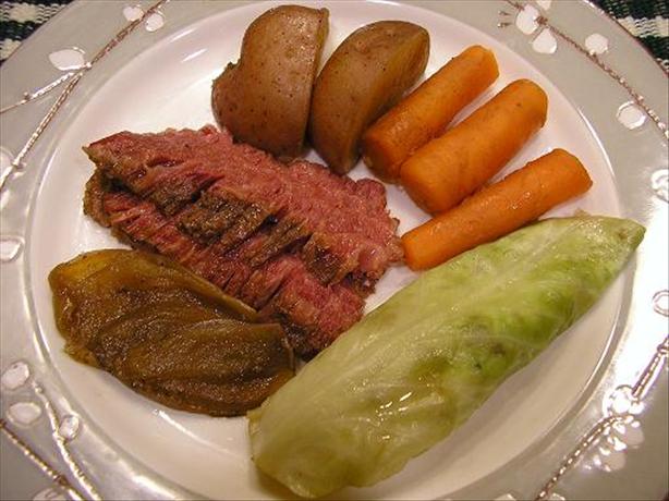 Corned Beef and Cabbage in Guinness. Photo by Diane B.