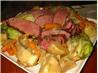 Corned Beef and Cabbage in Guinness