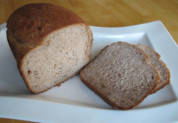 Honey Banana Whole Wheat Bread-Bread Machine. Photo by gizmolulu