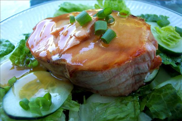 Apricot-Sauced Salmon. Photo by HeatherFeather