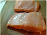 Salmon Baked on Cedar with Lobster Sauce