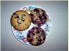 Cornmeal Blueberry Wheat Germ Muffins