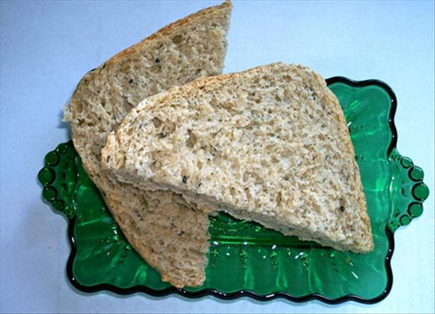 Whole Wheat Zucchini Herb Bread-Bread Machine. Photo by Mikekey