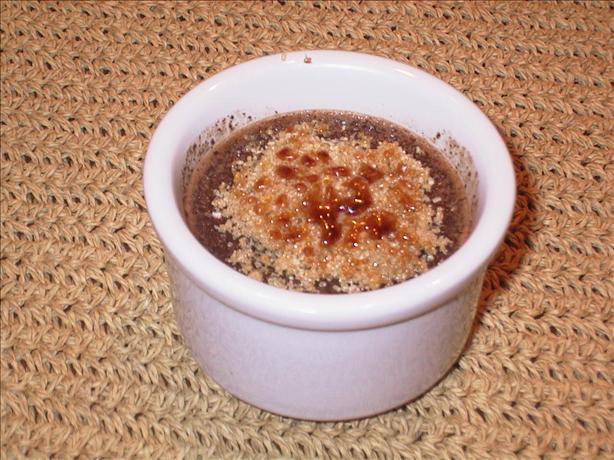 Chocolate Creme Brulee. Photo by PaulaG