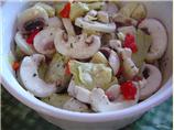 Marinated Artichoke Hearts & Mushrooms