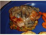 (Un)stuffed Pork Chops With Mushroom Sauce