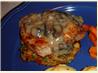 (Un)stuffed Pork Chops With Mushroom Sauce. Recipe by Kelly M.