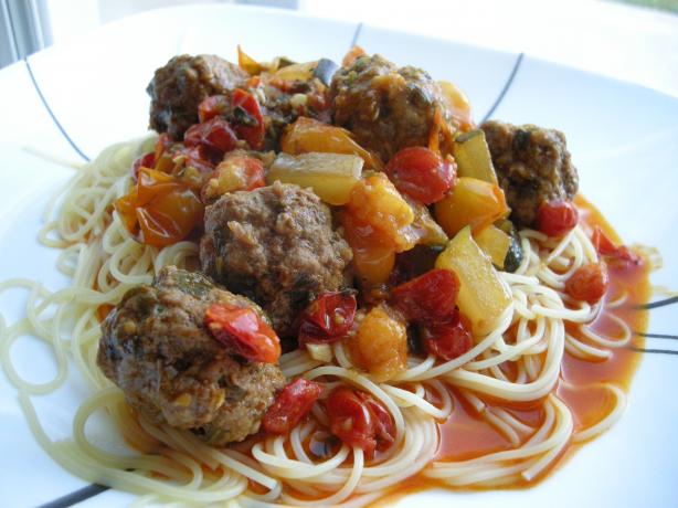 Moroccan Meatballs -- Tagine Kefta. Photo by Teddy's Mommy