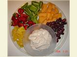 Tia Maria Sour Cream Dip for Fruit