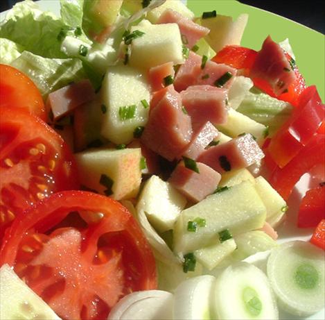 Apple Ham Salad. Photo by Bergy