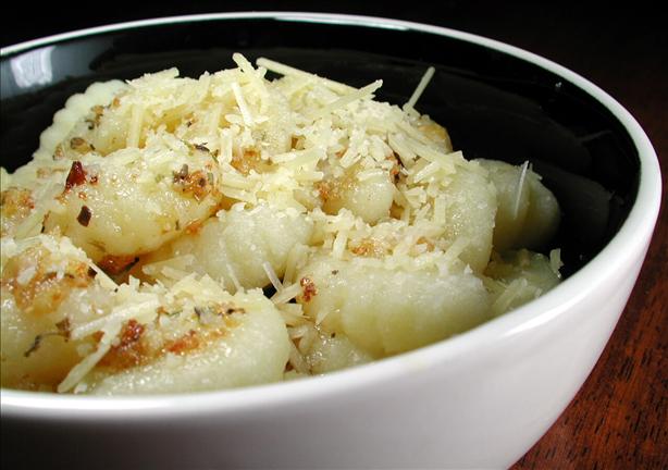 Potato Gnocchi in Burnt Butter Sauce. Photo by Chef floWer