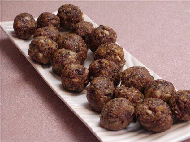 Moroccan Charoset Balls. Photo by Rita~