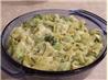 Broccoli-Noodle Parmesan Bake